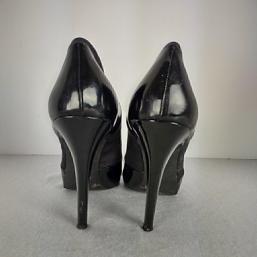 BCBGeneration Black 4.5 Inch Heels Size 8.5 - Picture 3 of 9